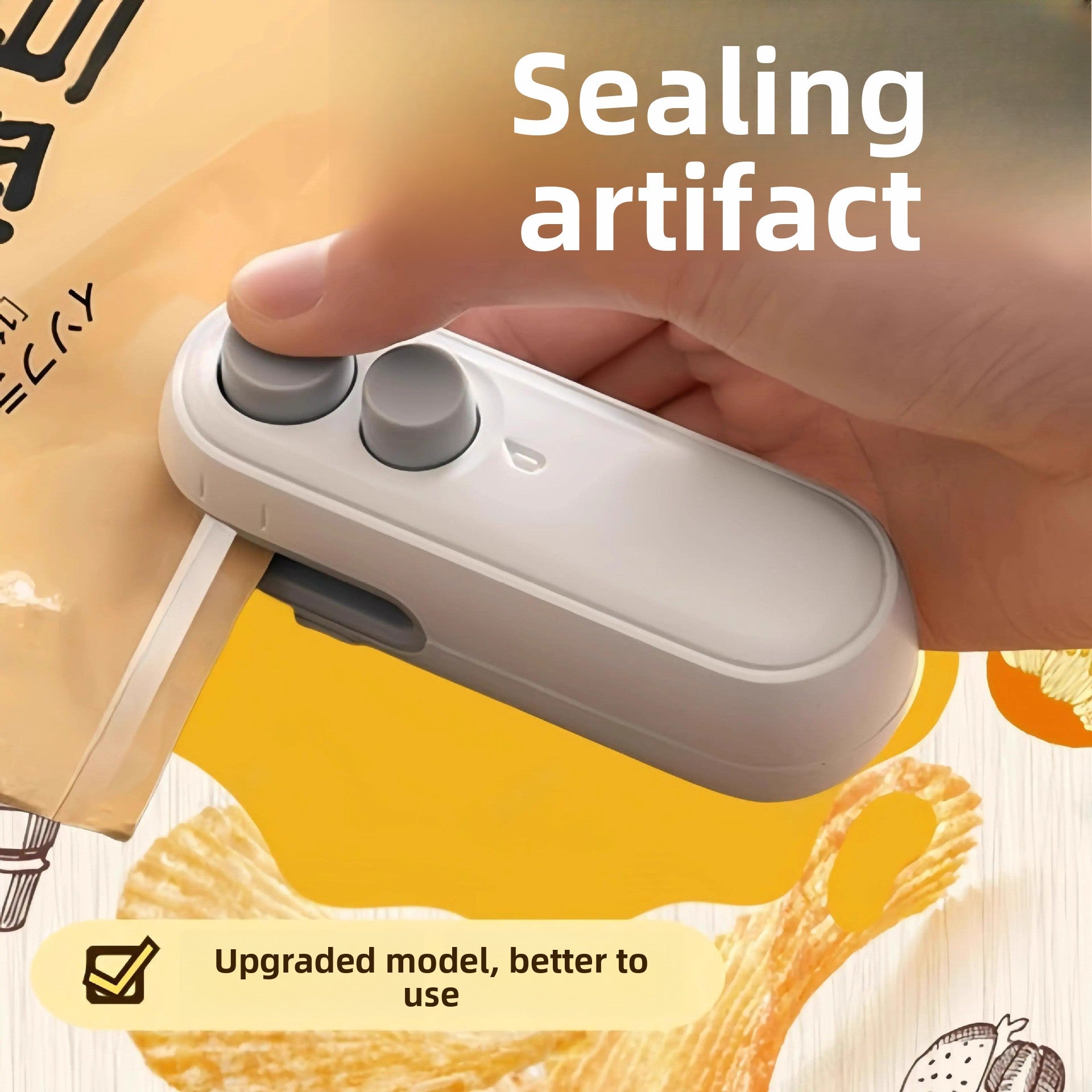 Compact Vacuum Sealer for Home Use