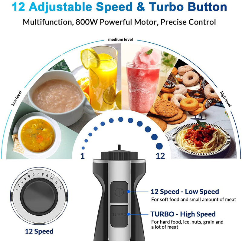 Handheld Electric Food Mixer for Baby and Home Use