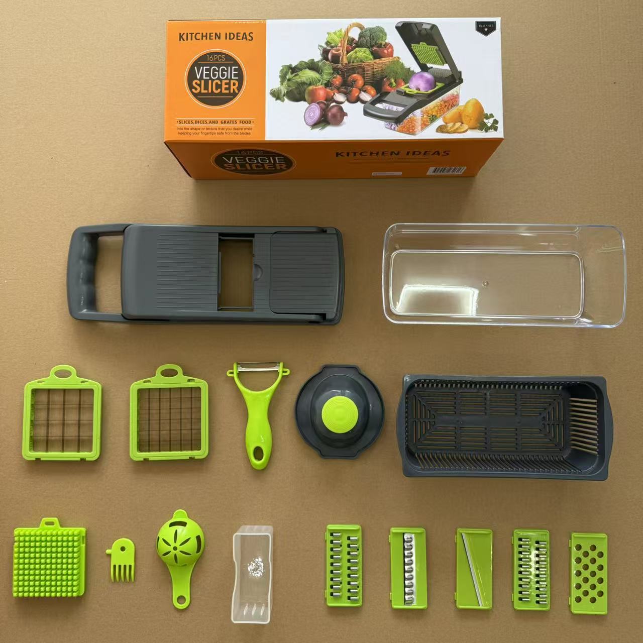 Multi-functional kitchen vegetable cutter