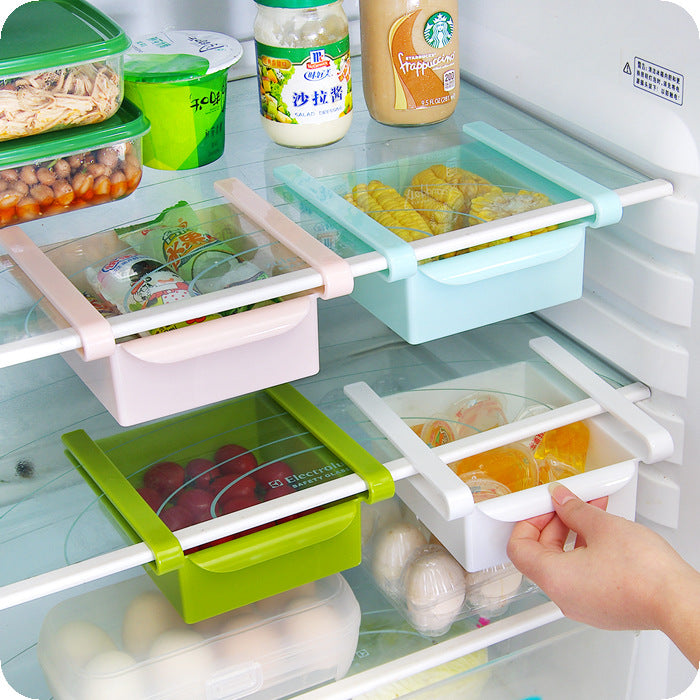 Home refrigerator fresh-keeping storage basket
