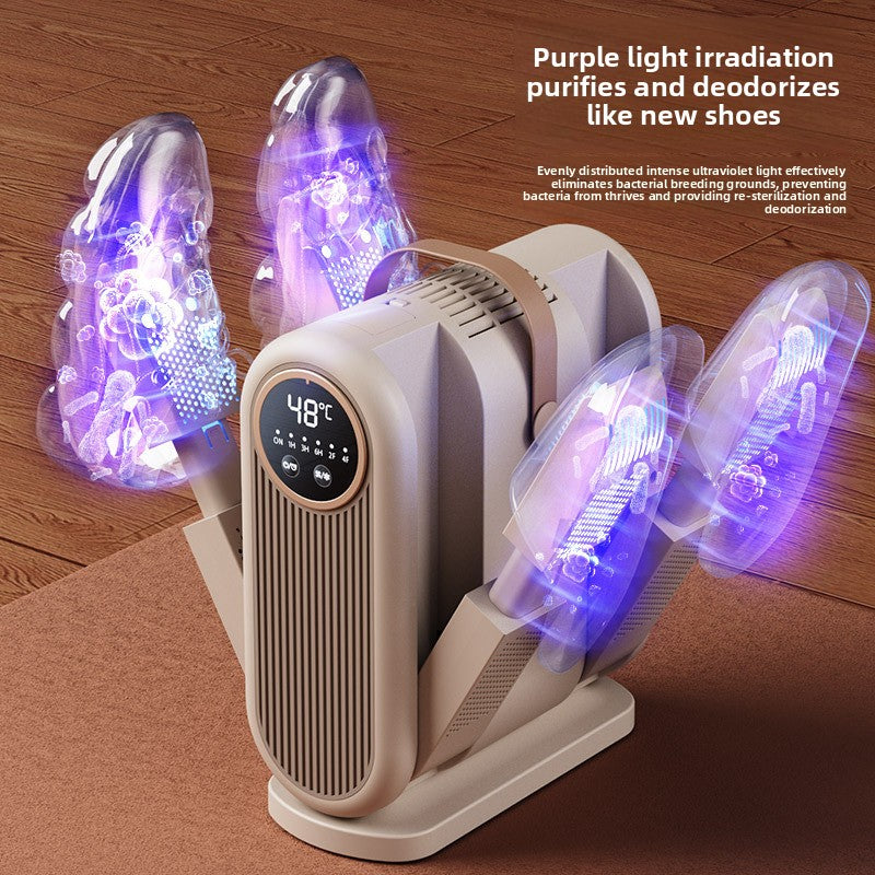 Shoe dryer for home and dormitory use