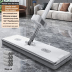 Flat mop household